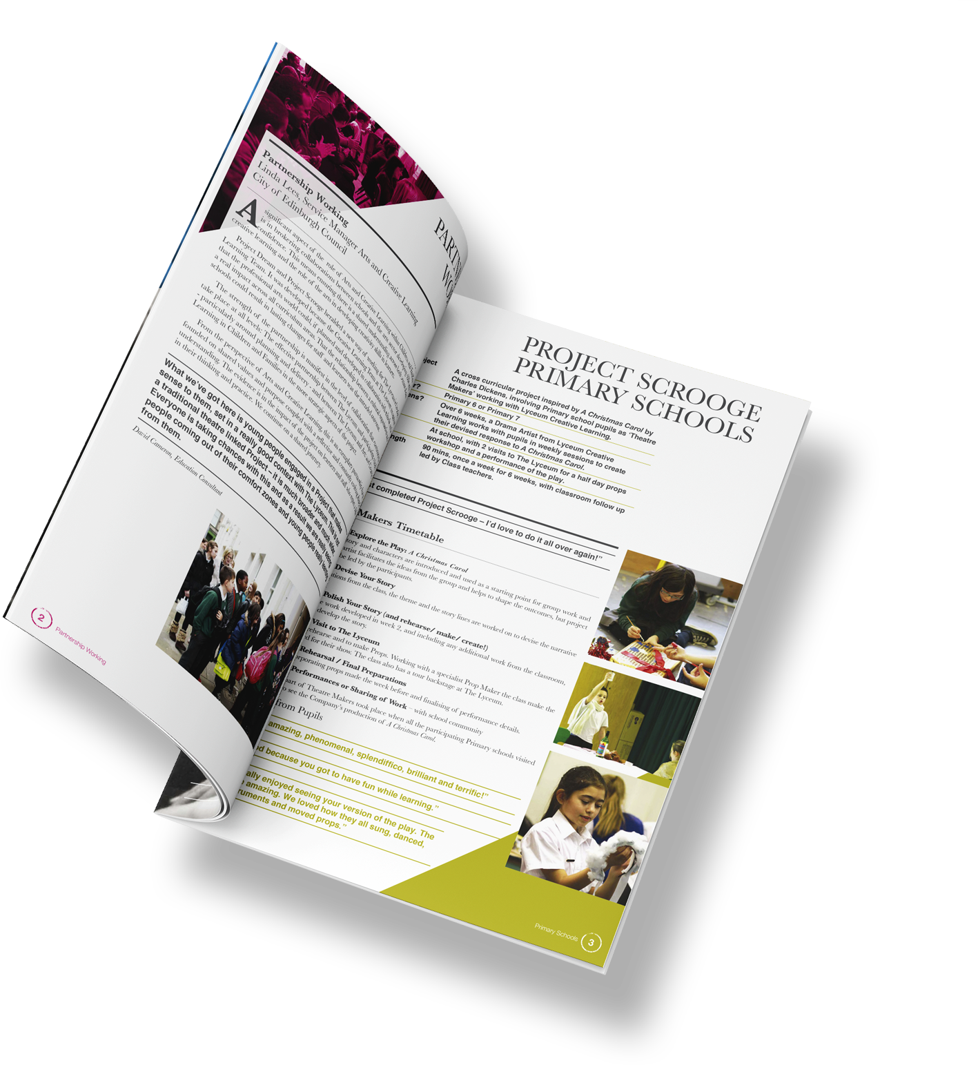 Bookmark Graphic Design Challenge A5 Flyer 1